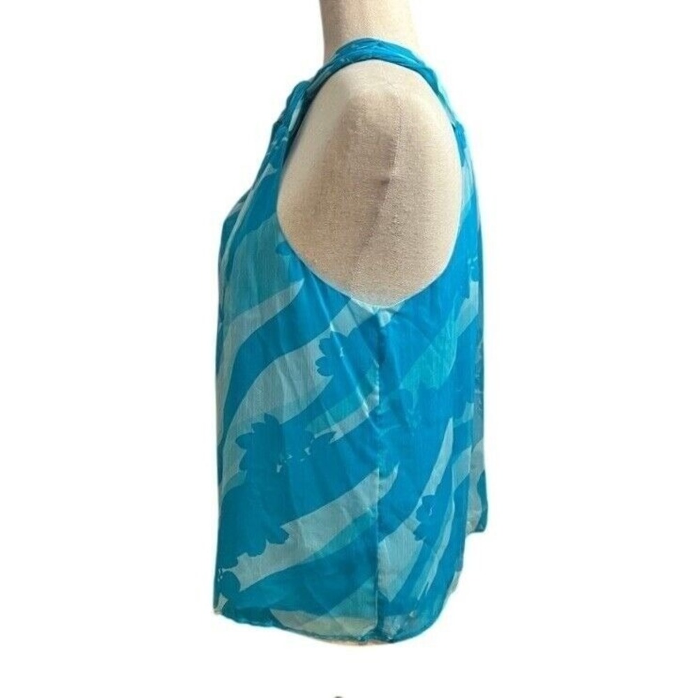 NWT Printed Ramy Brook Halter Tank Top Size Medium‎ $295 - Picture 6 of 8